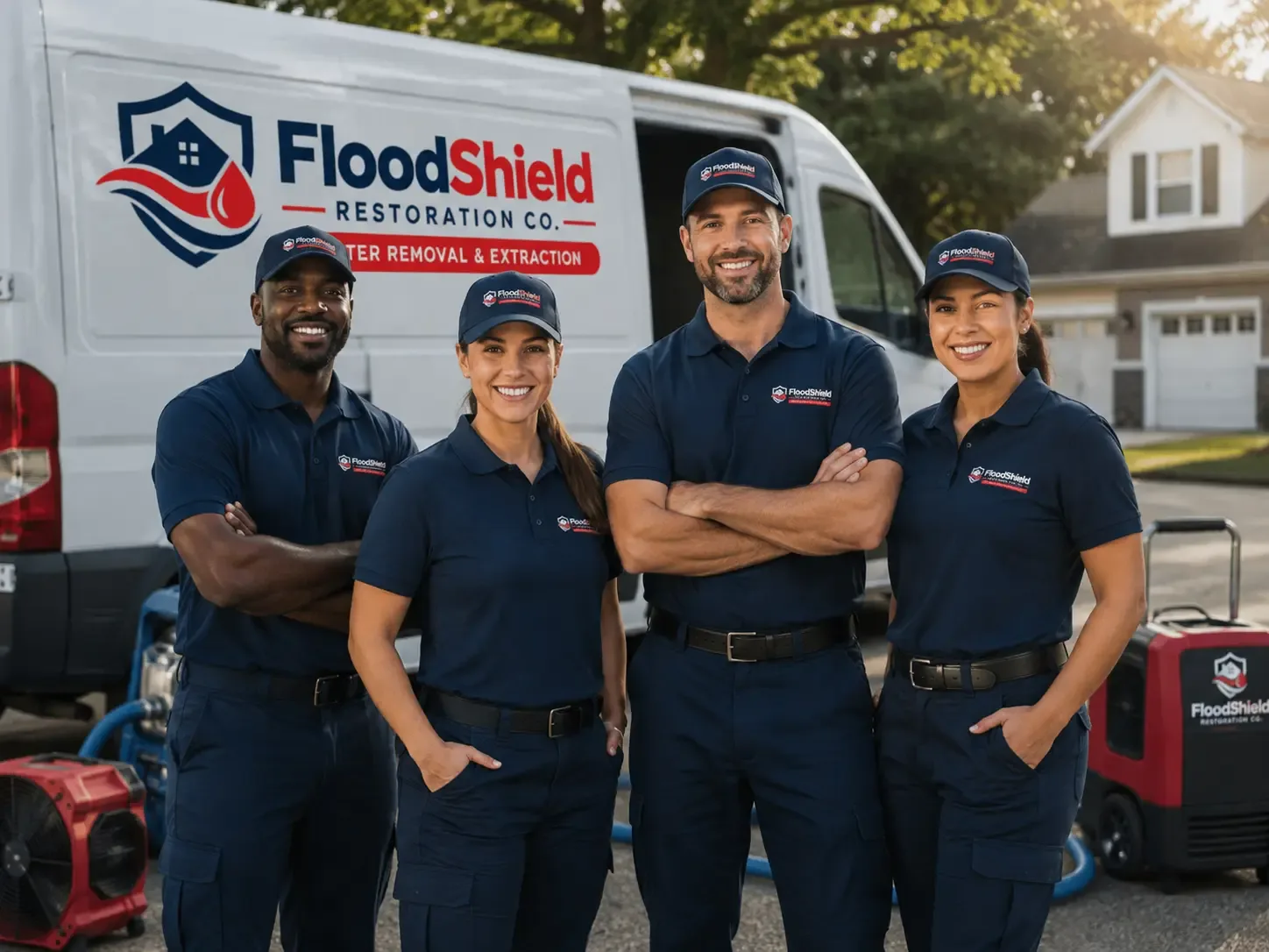Flood Damage Restoration company in Gum Spring, VA